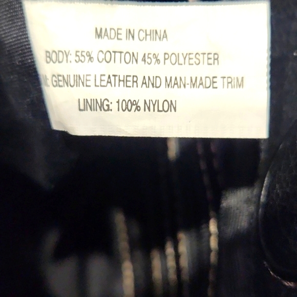 Sophia Caperelli Signature Fabric Leather Trim Shoulder Bag - Picture 11 of 16